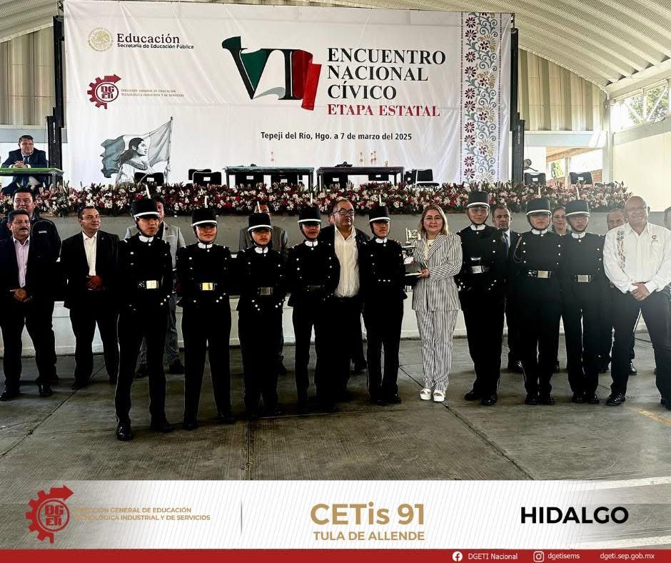 VI Encuentro Nacional  Cívico de la DGETI Etapa Estatal 2025
