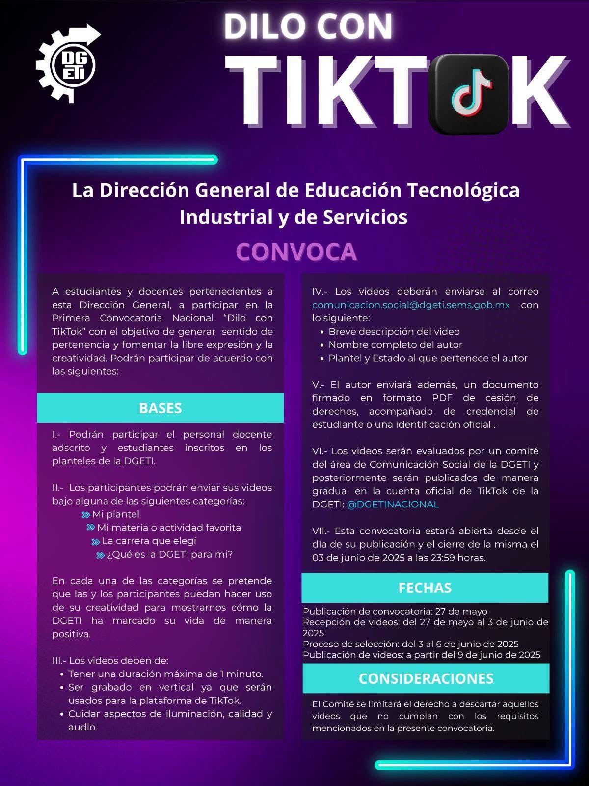 <b>!Exprésate con creatividad en TikTok!</b>