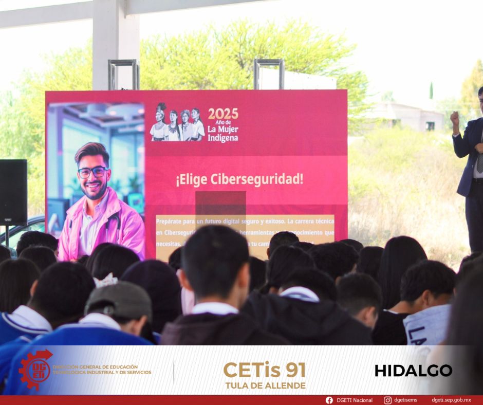 ¡La Ciberseguridad llegó al CETis 91!