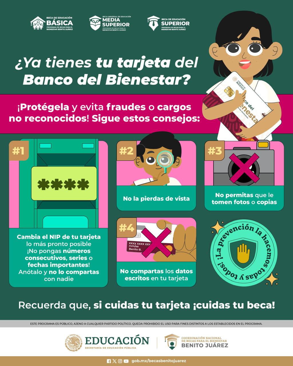 Ya tienes tu tarjeta del Banco del Bienestar