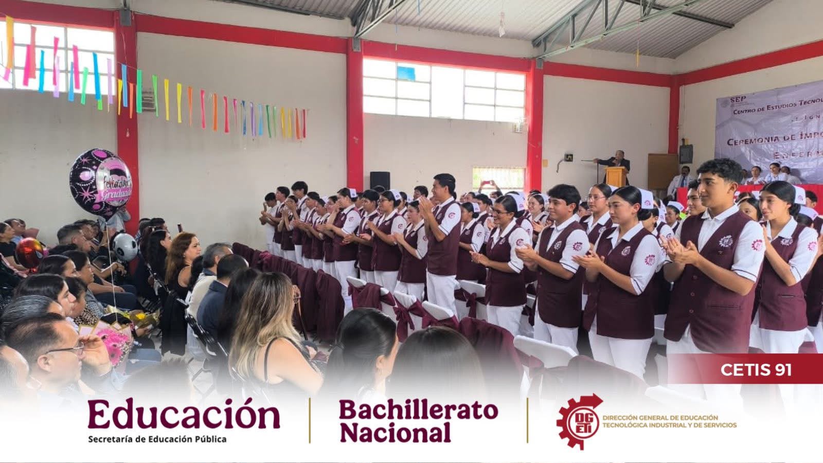 Ceremonia de cambio de cofias