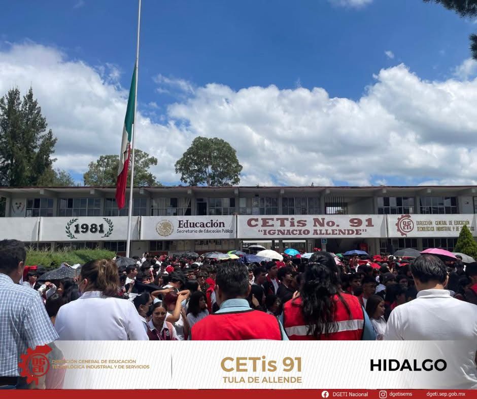 Protección Civil 2025 en el CETis No. 91