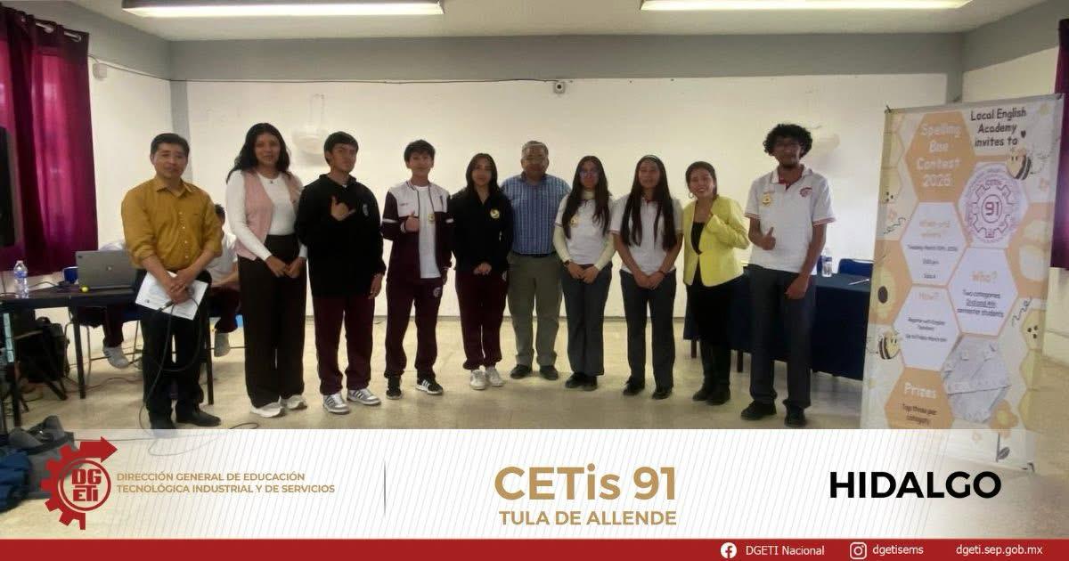 Spelling Bee Contest 2026 Local en CETis 91